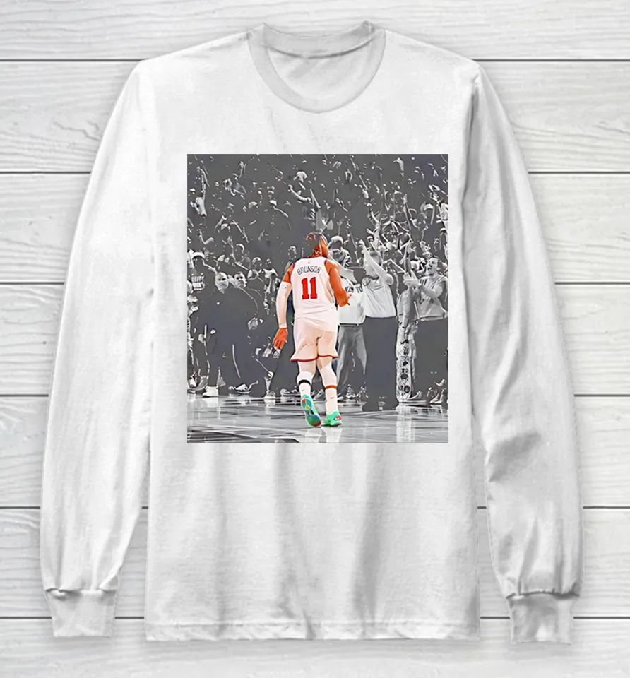 Jalen Brunson spotlight New York Knicks basketball Long Sleeve T Shirt