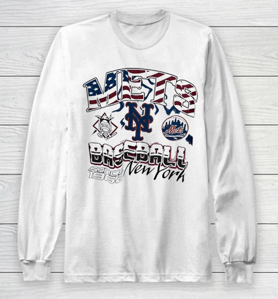 New York Mets Baseball Since 1962 Long Sleeve T-Shirt New York Mets Baseball Since 1962 Long Sleeve T-Shirt