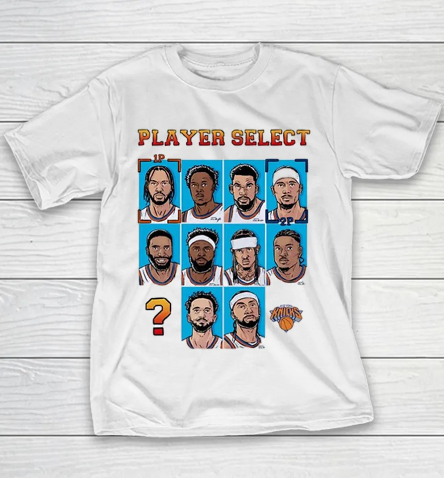 Player Select New York Knicks members Youth T Shirt