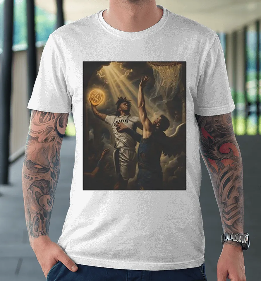 Victor Wembanyama San Antonio Spurs slam The Uncalled Foul St. Victor Premium T Shirt