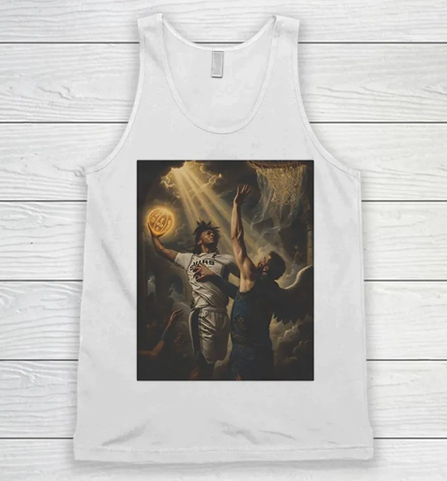 Victor Wembanyama San Antonio Spurs slam The Uncalled Foul St. Victor Tank Top