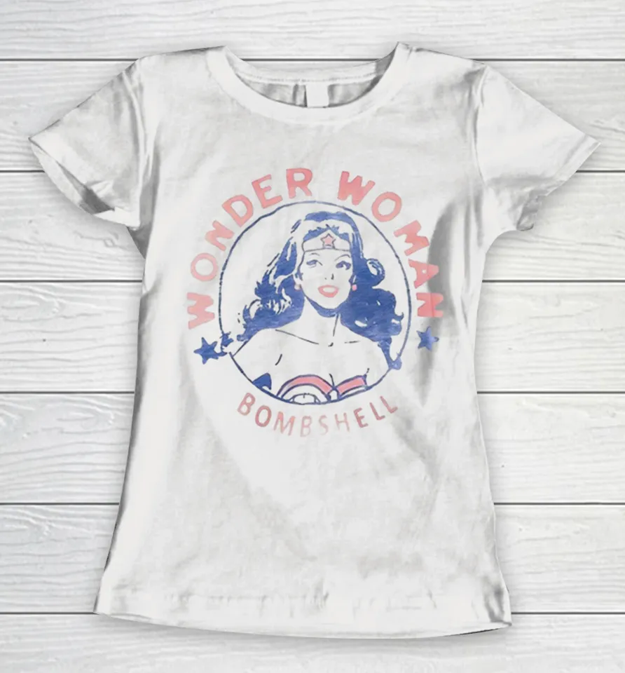 Wonder Woman Bombshell Women T Shirt